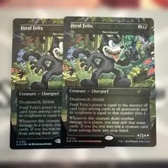 Feral Felix/バロウゴイフ/Barrowgoyf【Foil】英3枚 バロウゴイフ foil SLD Feral Felix 4枚まで(1枚の価格です - メルカリ