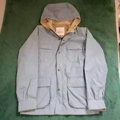 GLOBAL WORK 水色 防寒マウンテンパーカー M