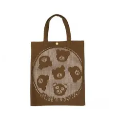 新品！近沢レース　くまミニトートバック