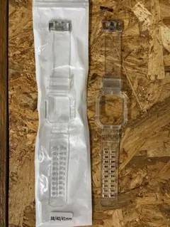 Apple Watch クリアバンド　サイズ違い2本セット