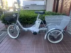 ブリヂストン電動三輪自転車バッテリー12.3Ah - メルカリ