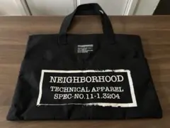 NEIGHBORHOOD トートバッグ ブラックのサムネイル