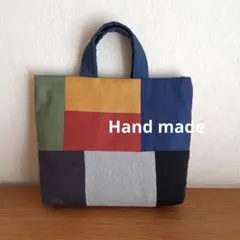 ハンドメイド　ミニミニバック　パッチワークバック ⑨