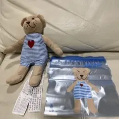 IKEA ぬいぐるみ クマ FABLER BJÖRN ジップロック2枚付き