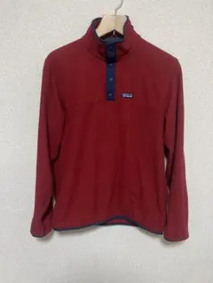 Patagonia パタゴニア フリース スナップT レッド M