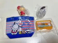 ポチャッコ、たー坊　ガチャガチャ　カプセルトイ4個セット