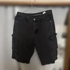 カーゴショートパンツ ブラック