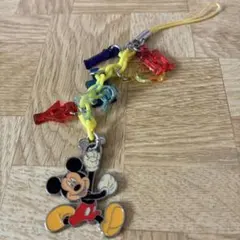 ミッキーマウス ストラップ 多色