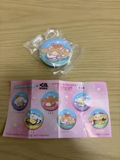 くら寿司 びっくらポン 缶バッチ カプチーノ 1点