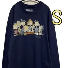 希少 ファミリーキャラクター起毛スウェットシャツ PEANUTS スヌーピー