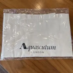 Aquascutum トートバッグ エコバッグ　ホワイト