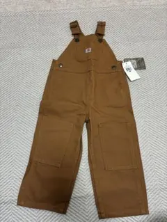 Carhartt ブラウン オーバーオール 新品タグ付き