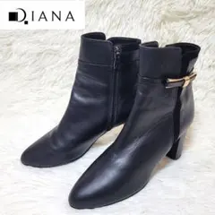 mia様専用❤️ダイアナ リボンつき ショートブーツ サイドジップ