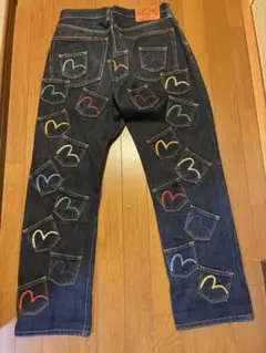 初期EVISU Lot 2001 メニーポケット / マルチポケット パンツ - メルカリ
