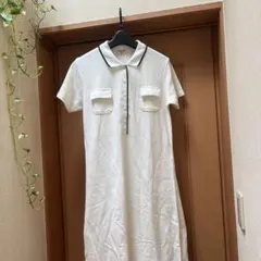 COMME CA DU MODE シャツワンピース 160A ホワイトのサムネイル