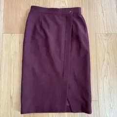 상태좋음 MACPHEE トゥモローランド ウールタイトスカート 34 S