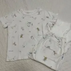 ジェラートピケ☆腹巻き付きパジャマ