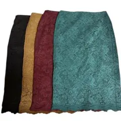 【まとめ売り】GU レースタイトスカート 4色セット Mサイズ