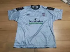 希少！90年代 イングランド代表トレーニングシャツ アンブロ