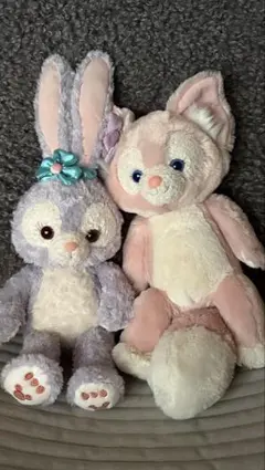 ディズニーウサギとステラ・ルーとリーナベルぬいぐるみセットバッグ付き