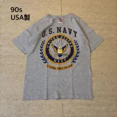 90s vintage USA製 tシャツ U.S.NAVY BAYSIDE