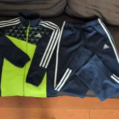 adidas　ジャージ上下　140センチ