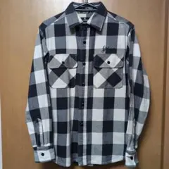 【kokolo様専門】Subtlety 黒/白 チェック柄 長袖シャツ