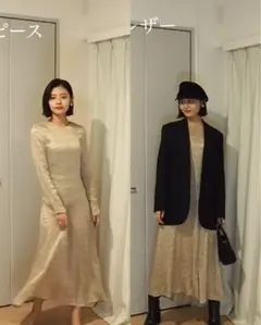 古畑星夏ちゃん着用　ZARAワンピースxs