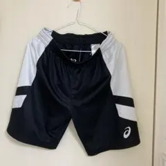 asics バスケットボールパンツ 黒/白Ｌサイズ