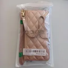 iPhone XS Max ケース 合成皮革 キルティングデザイン