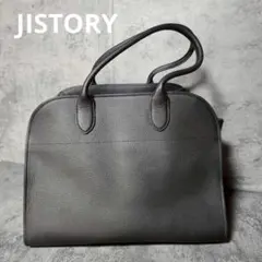 極美品 JISTORY ジストリー サイドベルトレザー トートバッグ 大容量