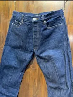A.P.C. ダークブルー ストレート デニム インディゴ W33 33