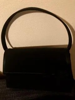PETIT SOIR フォーマルバッグ 黒 帛紗付き 冠婚葬祭 1回使用