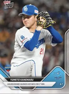 Topps now 金丸夢斗投手 プロ初勝利 匿名配送