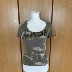 Christian Audigier カモフラ柄 半袖Tシャツのサムネイル