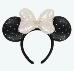 ディズニー Disney カチューシャ スパンコール キルティング パールのサムネイル
