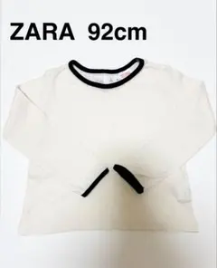 ZARA コントラストステッチ　Tシャツ　2year 92cm