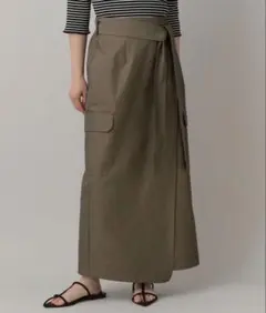 A part by ＊ ウエストリボン ラップ風スカートのサムネイル