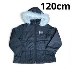 女の子　フード付き　ダウンコート　120
