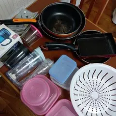 キッチン用品 묶음 판매 ☆フライパン タッパー タンブラー 調理器具