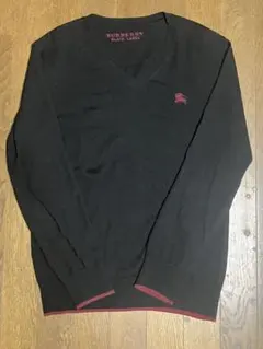Burberry Black Label Vネックセーター サイズ2
