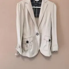 BURBERRY ベージュ テーラードジャケット 38