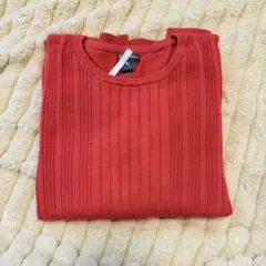 お値下げ！リブ編み長袖トップス　Eddie Bauer