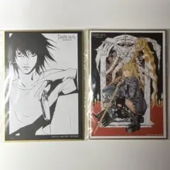DEATH NOTE Exhibition 入場者特典・ミニ色紙コレクション