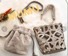 MUMU　★新品★　2WAY　ショルダーバッグ　しまむら