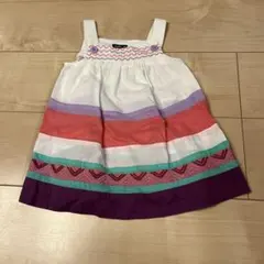 babyGap ノースリーブ ワンピース マルチカラーのサムネイル
