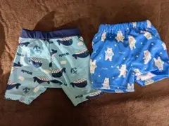 【値下げ】ベビー水着 90cmと80cm おむつ機能付
