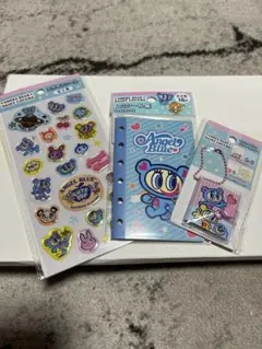 ANGEL BLUE DAISY LOVERS シール、シール帳、メモセット