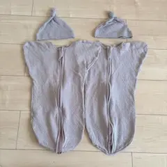 SOWAN キルティングコットンスワドル