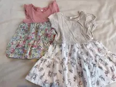 【セット】ワンピース チュニック 90cm 女の子【まとめ売り】